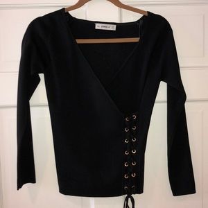 Zara Knit long sleeve top